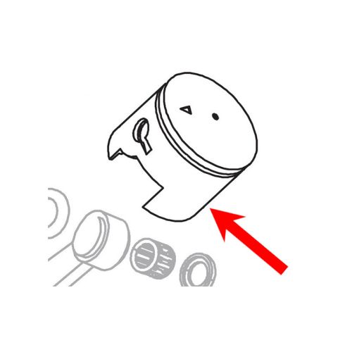 MUGELLO 2525 - Pistón