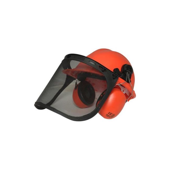 KIT CASCO + VISERA METÁLICA + CASCO ANTIRUIDO