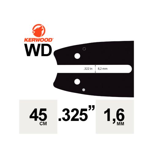 ESPADA LAMINADA 45CM 0,325''1,6MM 68ESLAB