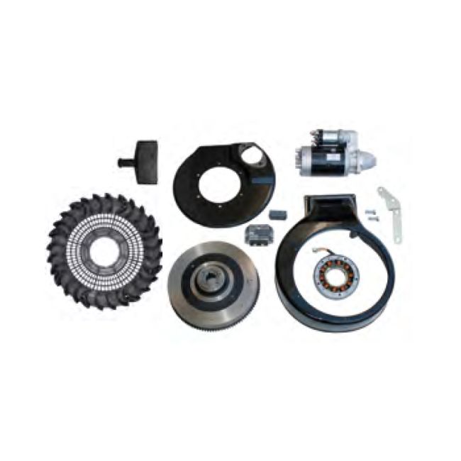 KIT ARRANQUE ELECTRICO LOMBARDINI 4LD640, 4LD705, 4LD820, LDA100, LDA820, LDA96, LDA97